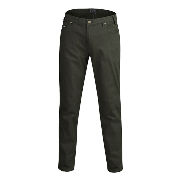 Ritemate RMPC014 Mens Pilbara Cotton Stretch Jeans Moss