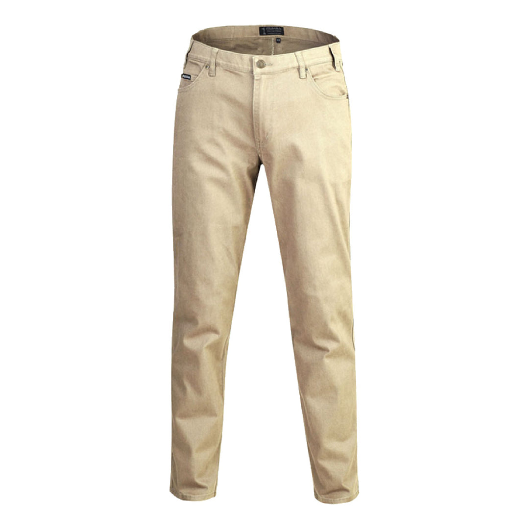 Ritemate RMPC014 Mens Pilbara Cotton Stretch Jeans Wheat