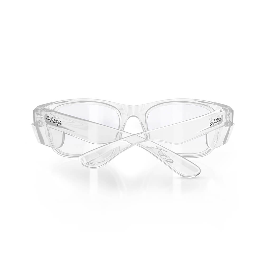 SafeStyle CCC100 Classics Clear Clear UV400 Lens View 4 Back
