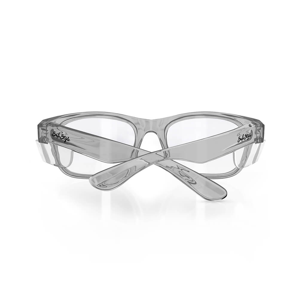 SafeStyle CGC100 Classics Graphite Clear UV400 Lens View 4 Back