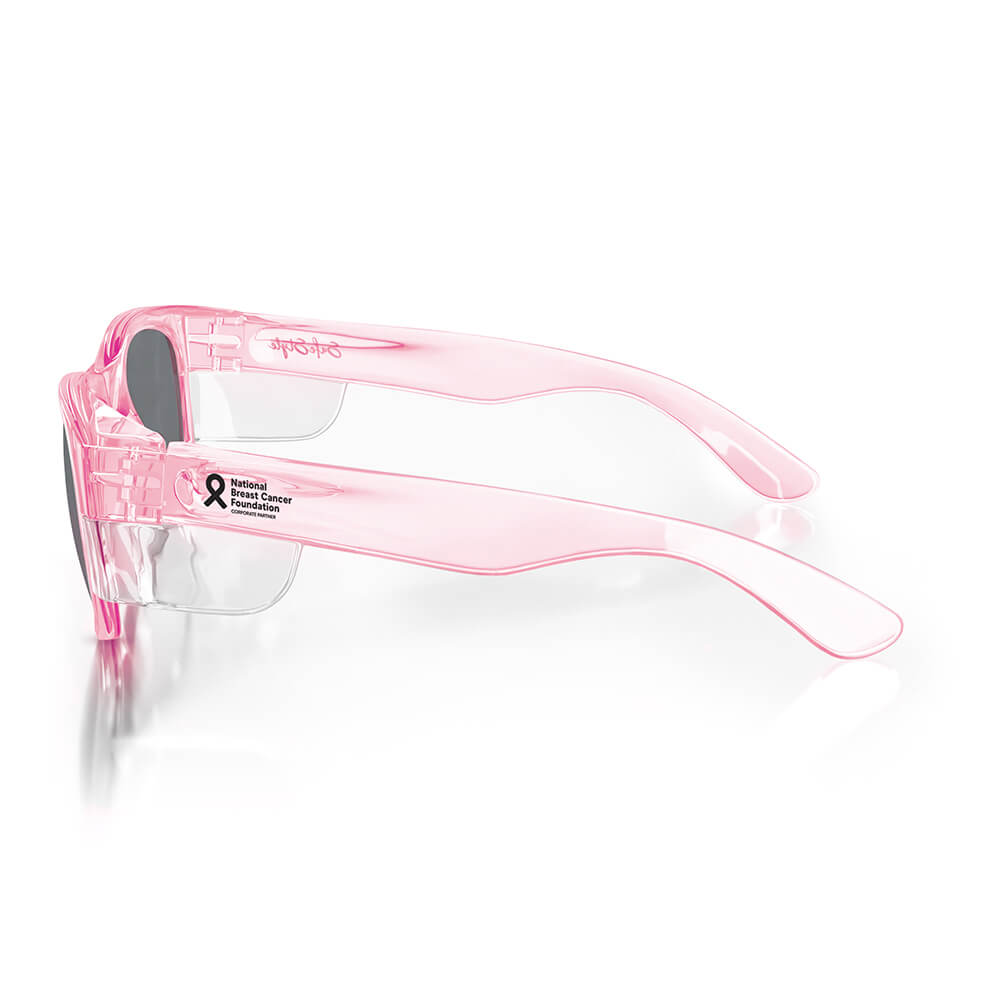 SafeStyle CPT100 Classics Pink Tinted UV400 Lens View 3 Side