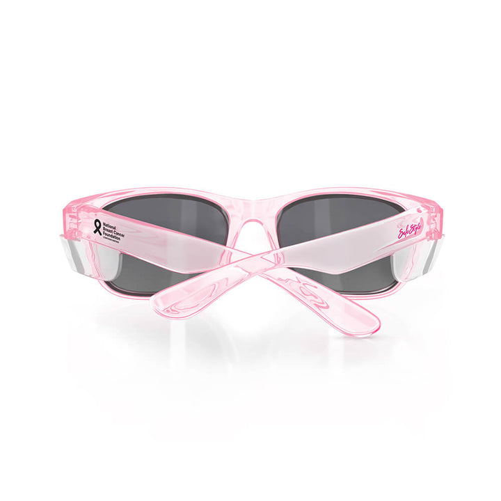 SafeStyle CPT100 Classics Pink Tinted UV400 Lens View 4 Back