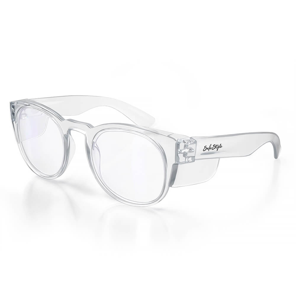 SafeStyle CRCC100 Cruisers Clear Clear UV400 Lens View 2 Angle