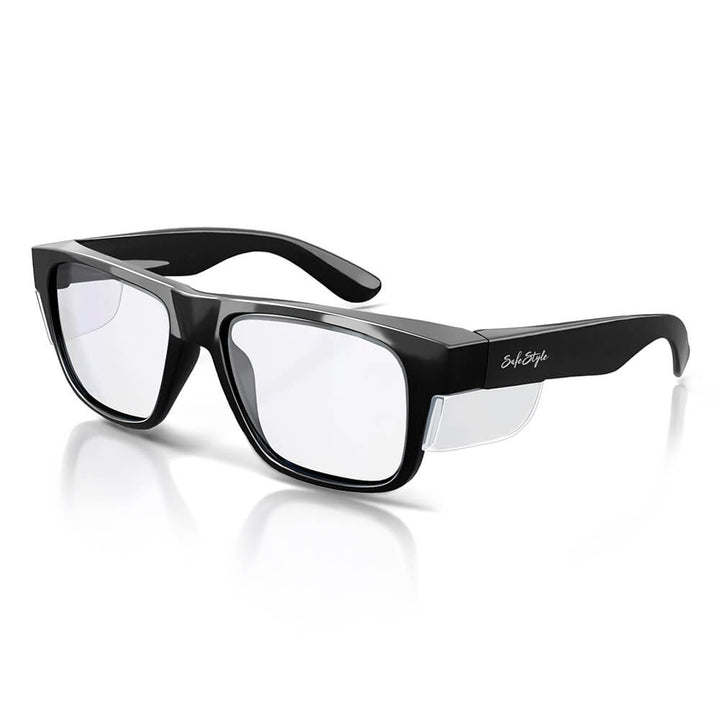 SafeStyle FBC100 Fusions Black Clear UV400 Lens View 2 Angle