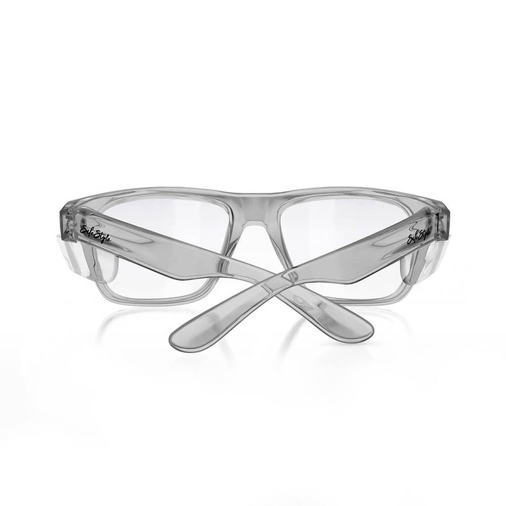 SafeStyle FGC100 Fusions Graphite_Clear UV400 Lens View 4 Back