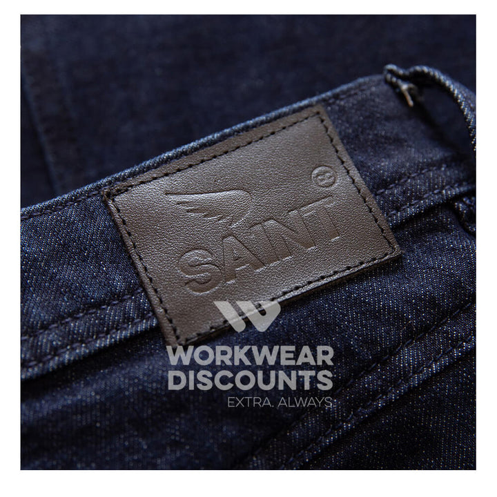 Saint Works Taped Jeans Label