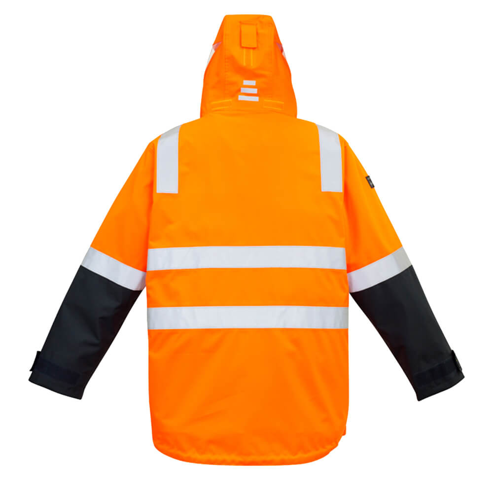 Syzmik ZJ532 Orange_Navy Back