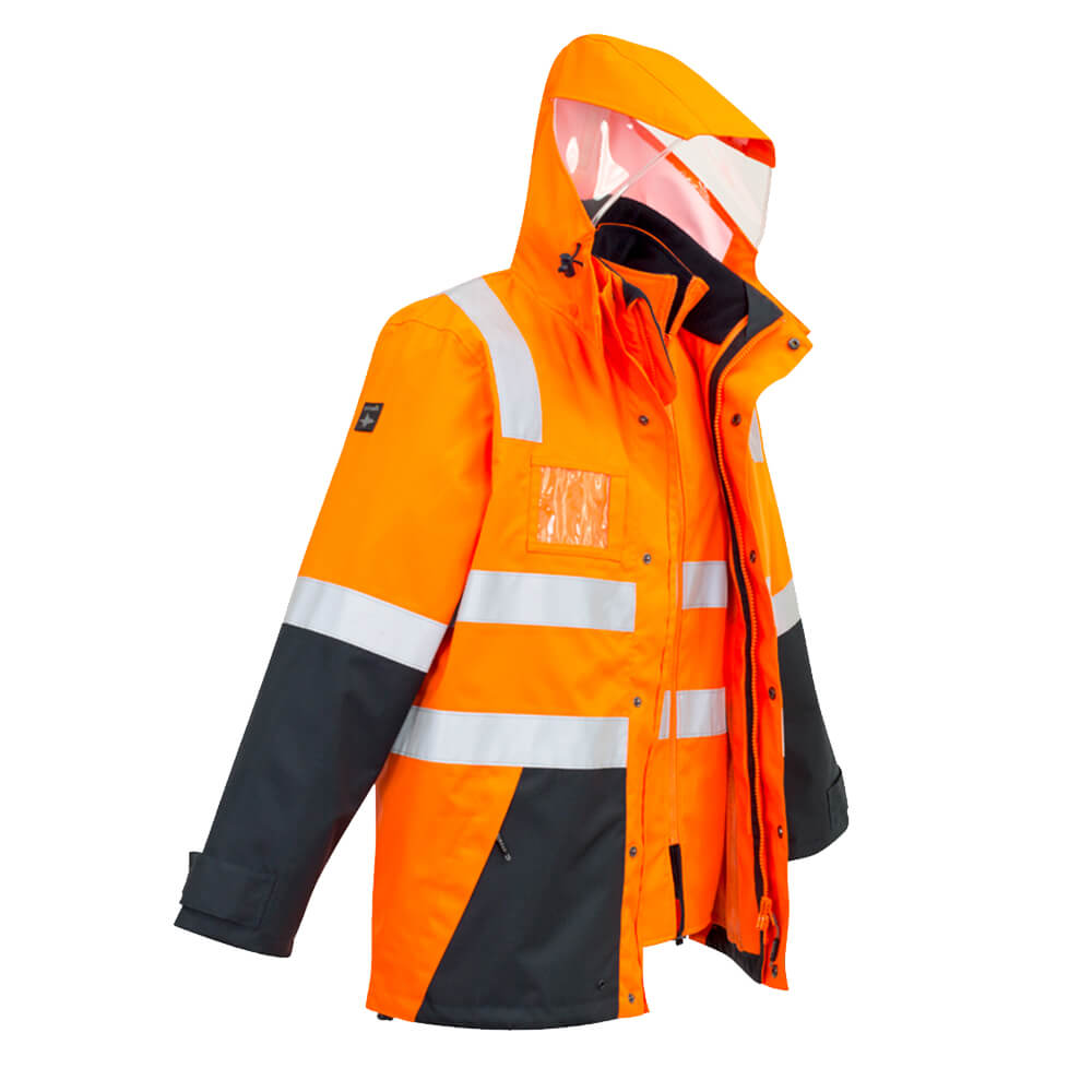 Syzmik ZJ532 Orange_Navy View 3