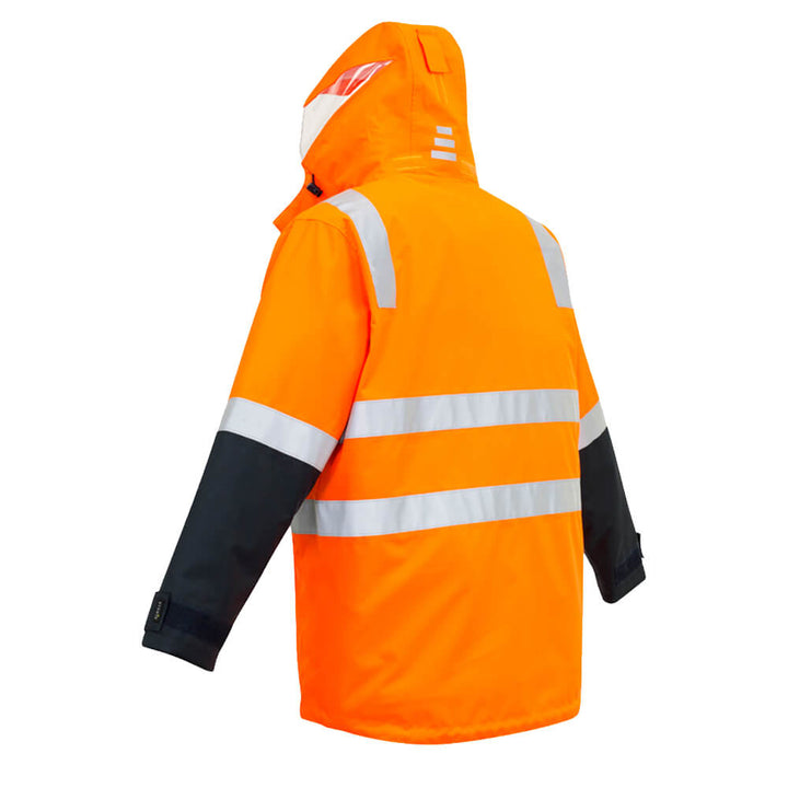 Syzmik ZJ532 Orange_Navy View 4