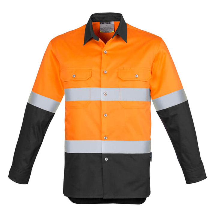 Syzmik ZW123 Orange_Charcoal Front