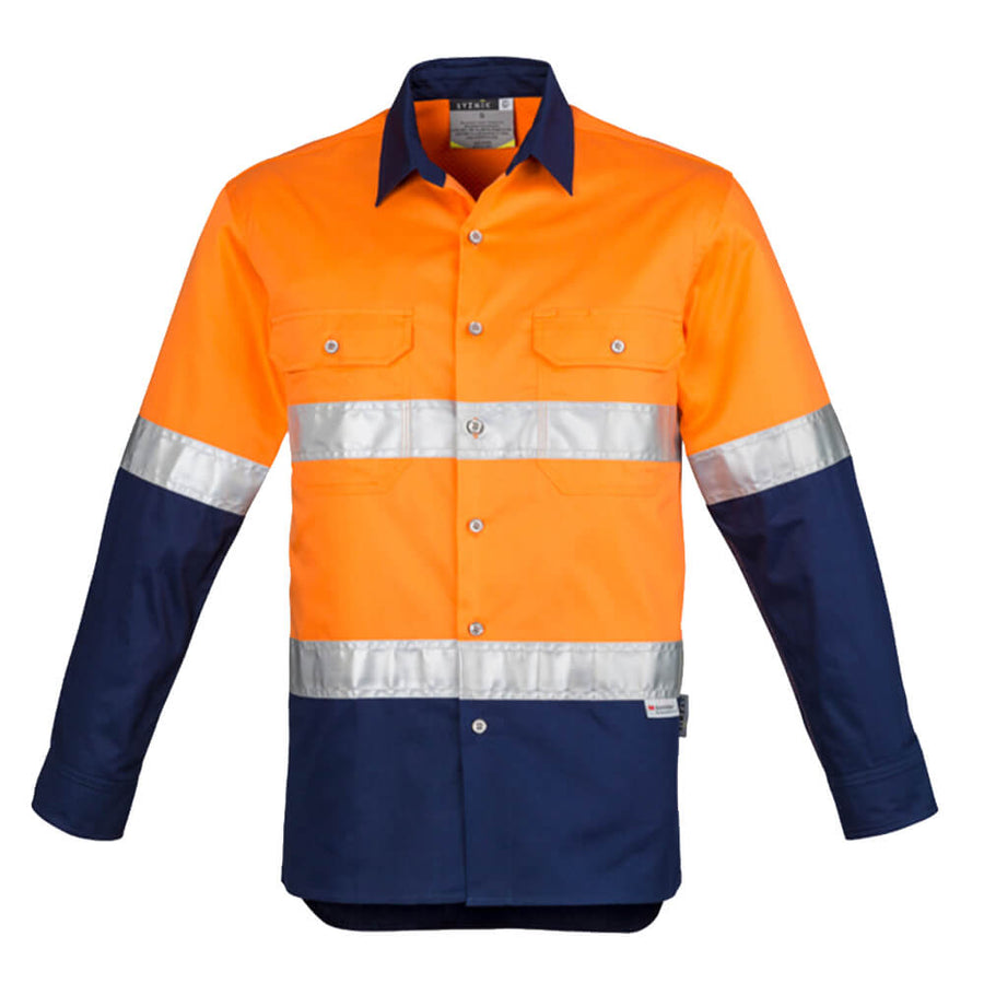 Syzmik ZW123 Orange_Navy Front