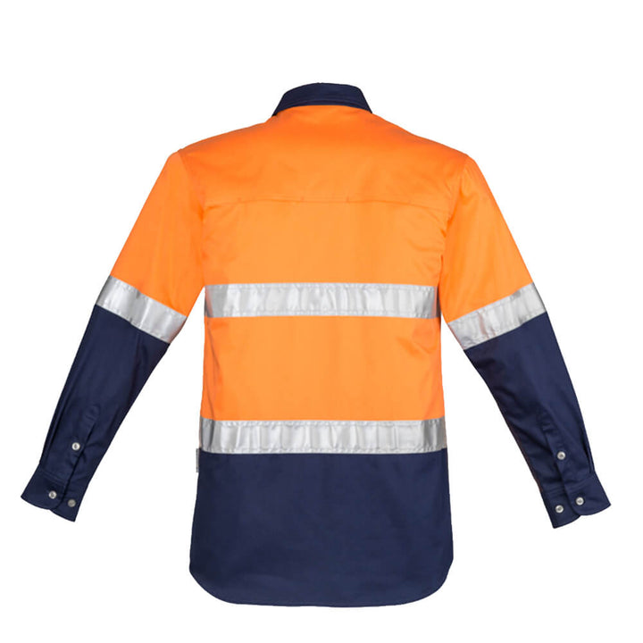 Syzmik ZW123 Orange_Navy Back