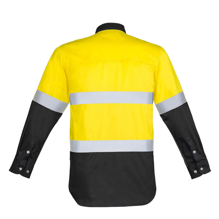 Syzmik ZW123 Yellow_Charcoal Back