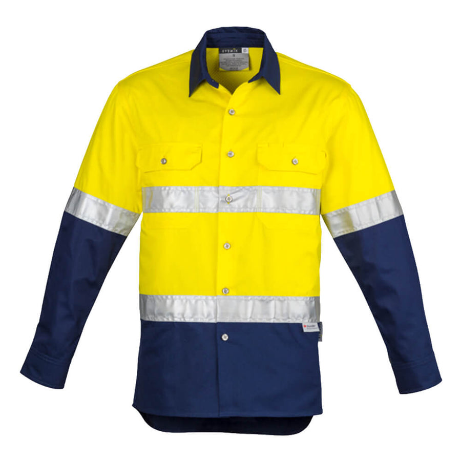 Syzmik ZW123 Yellow_Navy Front