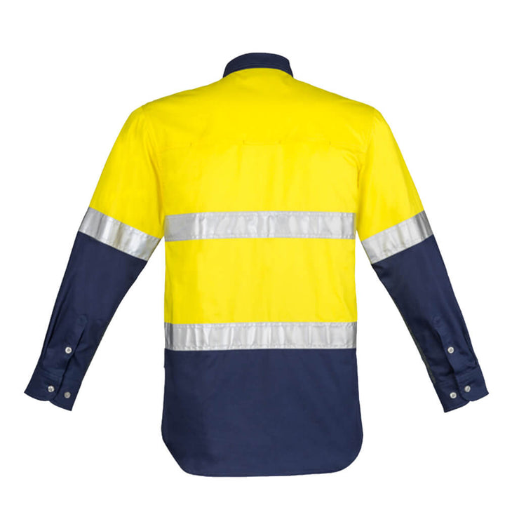 Syzmik ZW123 Yellow_Navy Back