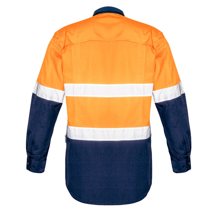 Syzmik ZW129 Orange_Navy Back