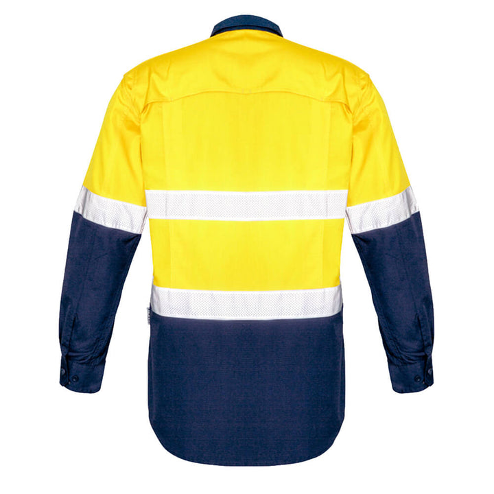 Syzmik ZW129 Yellow_Navy Back