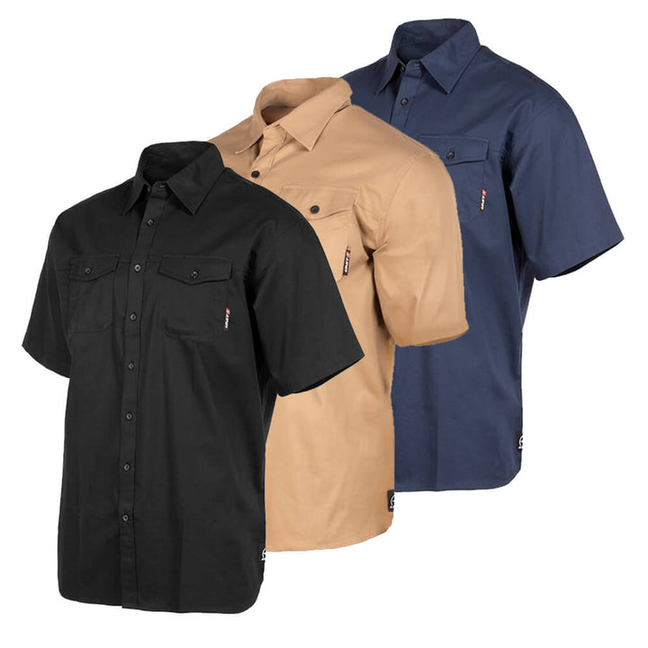 Unit Task Mens Work Shirt Short Sleeve