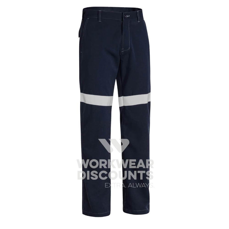 Bisley BP8090T TenCate Tecasafe Plus Taped Engineered FR Pants Navy Front