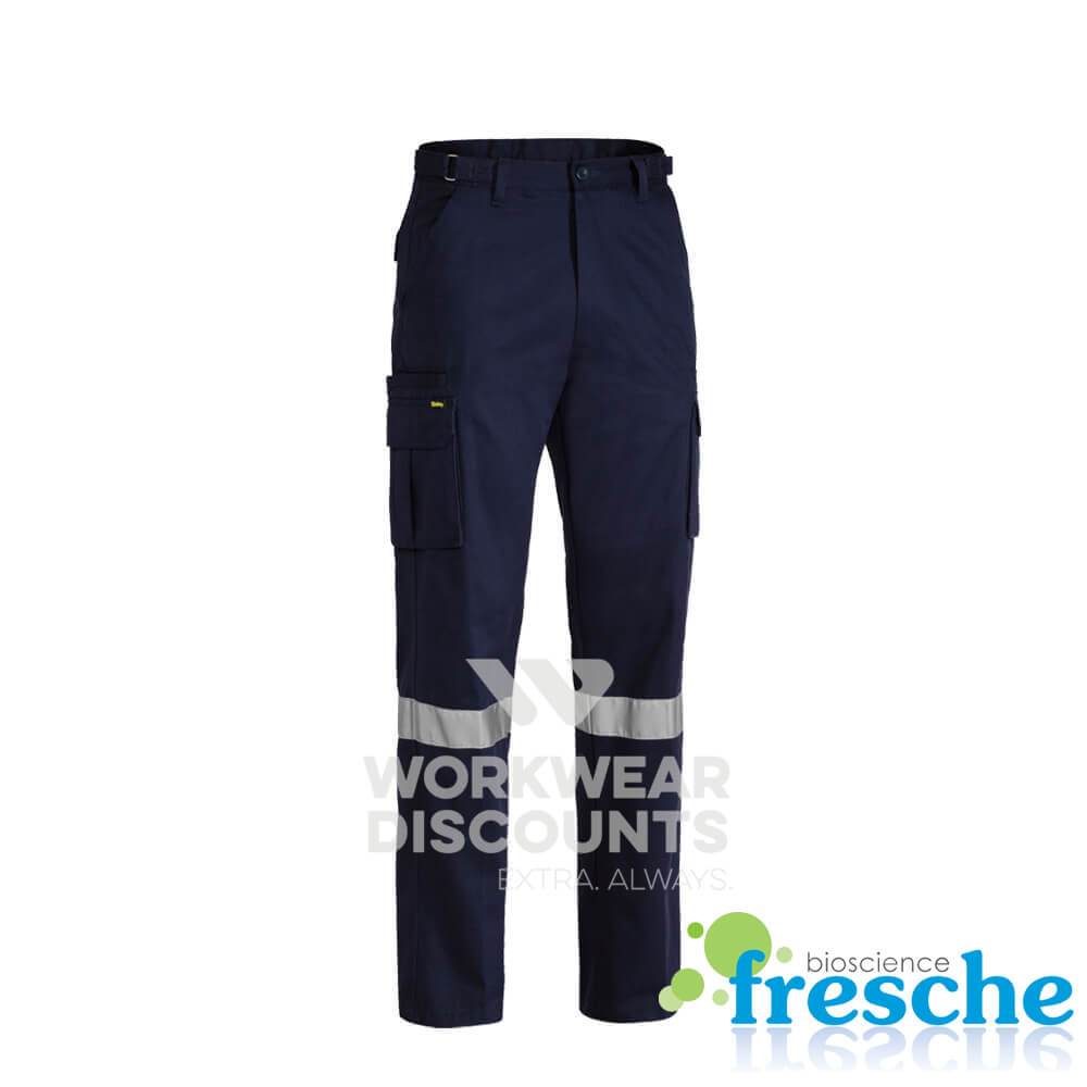 Bisley BPC6007T Taped Cotton Drill Cargo Pants
