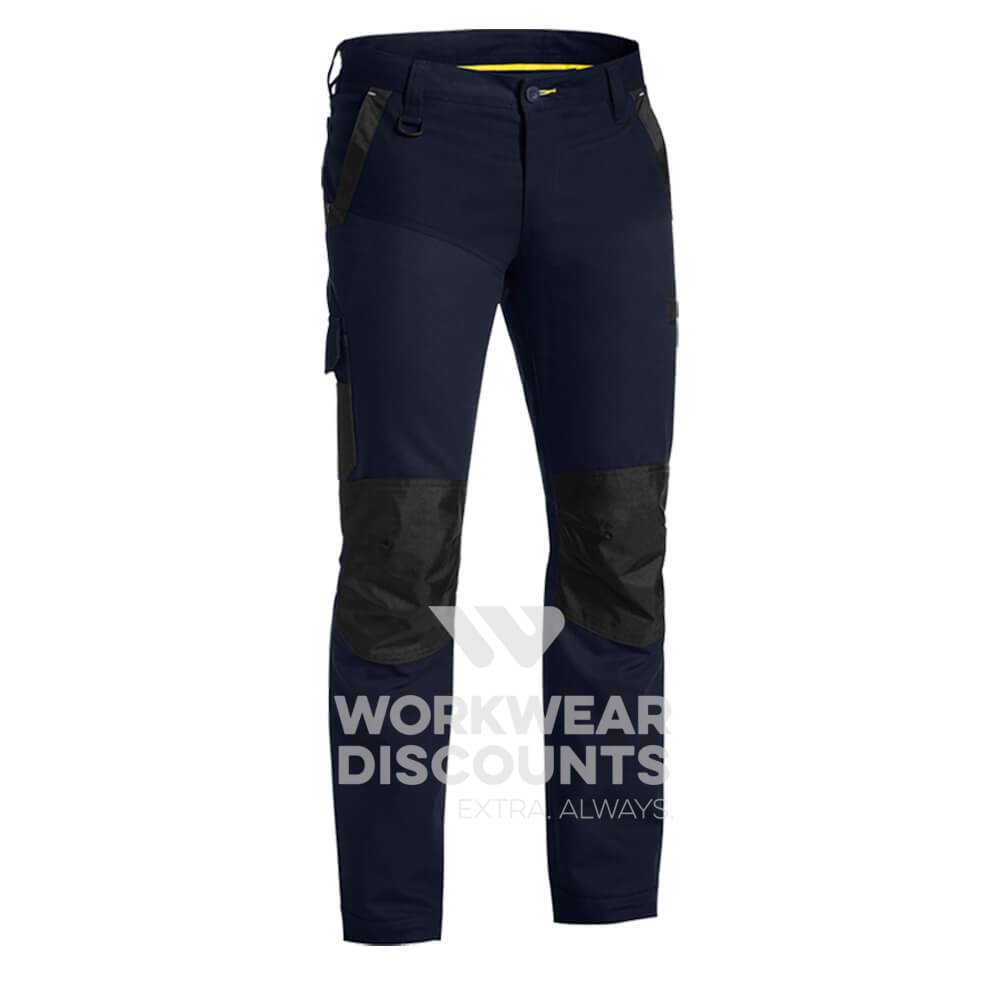 Bisley BPC6130 Flex and Move Stretch Cargo Pant Navy Front