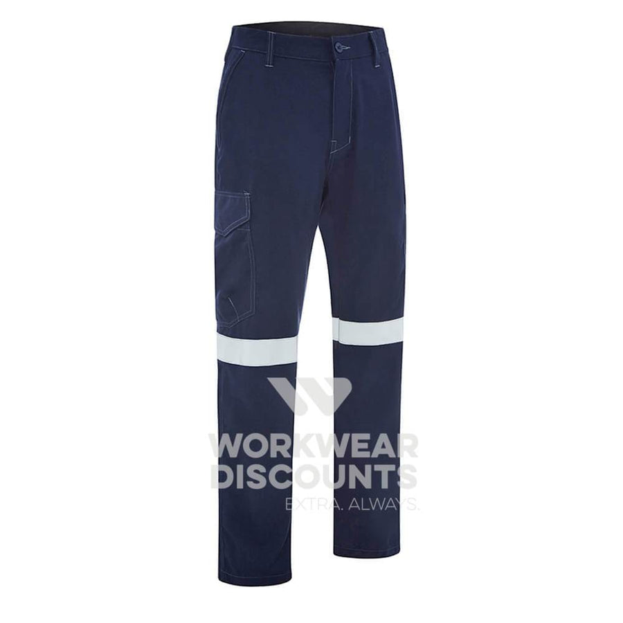 Bisley BPC8189T TenCate Tecasafe Plus 580 Taped Lightweight FR Cargo Pants Navy Front