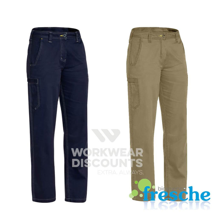 Bisley BPL6431 Ladies Lightweight Vented Cotton Drill Pants