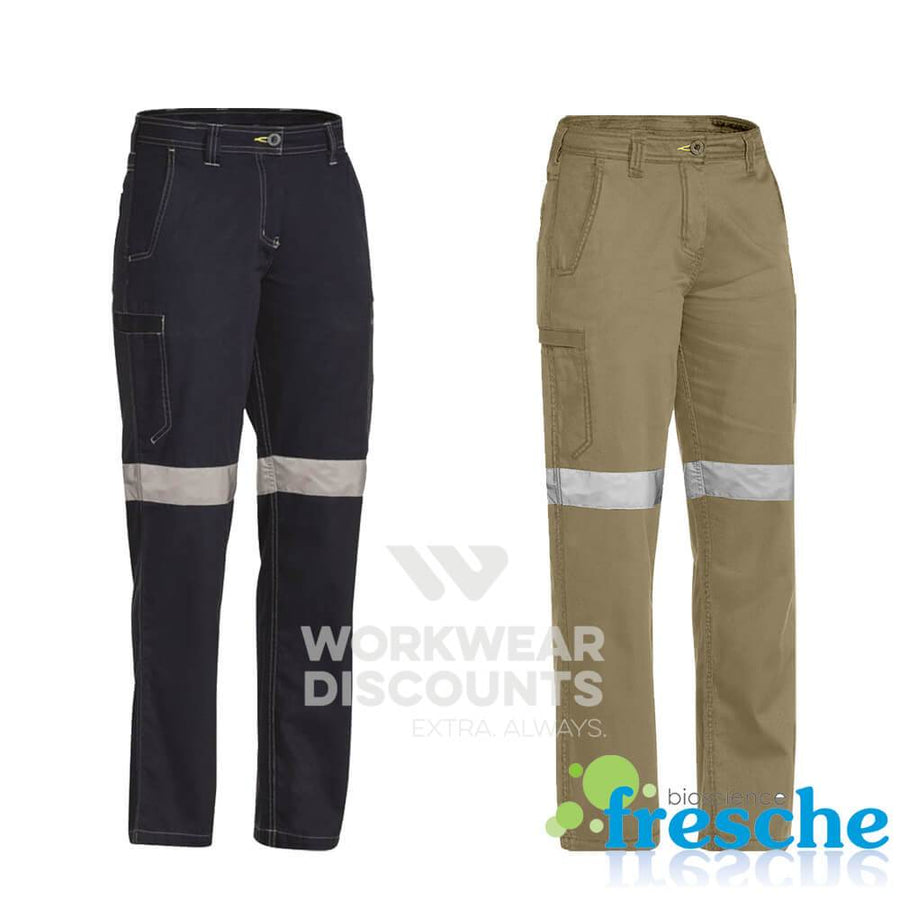 Bisley BPL6431T Ladies Taped Lightweight Vented Cotton Drill Pants