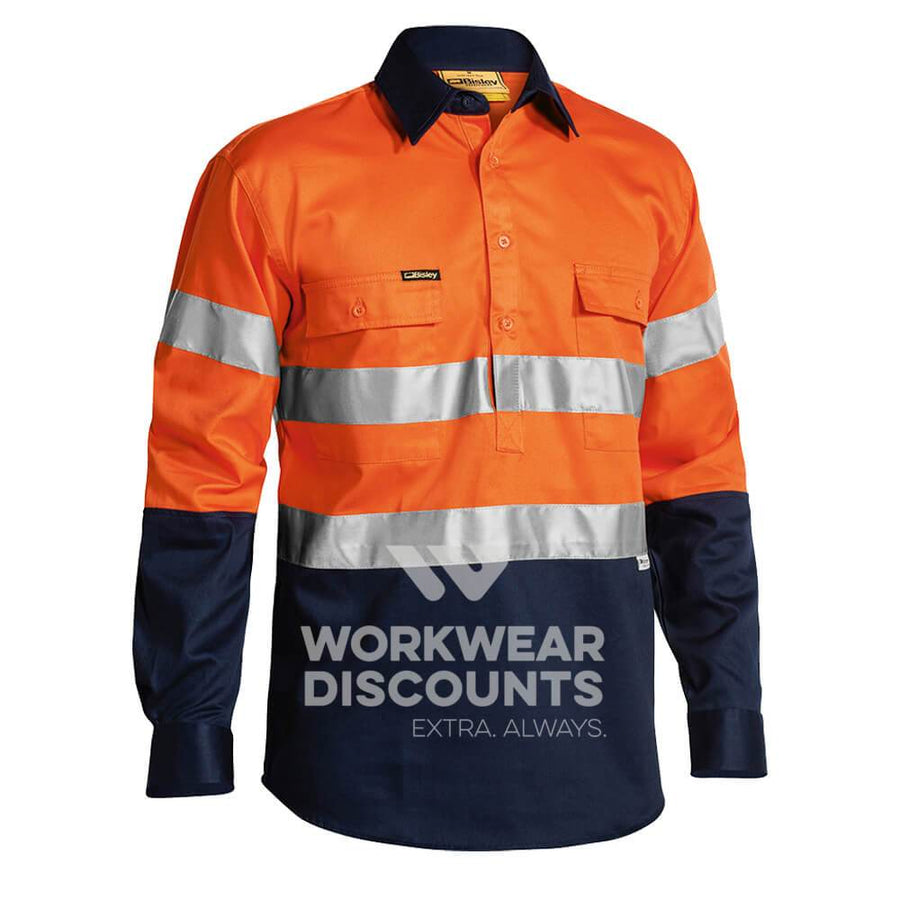BTC6456 Orange Navy Front