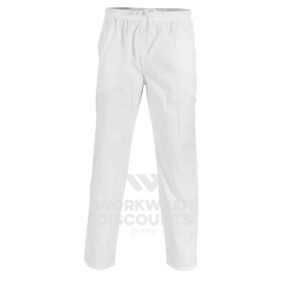 DNC 1501 Chef's Pants White