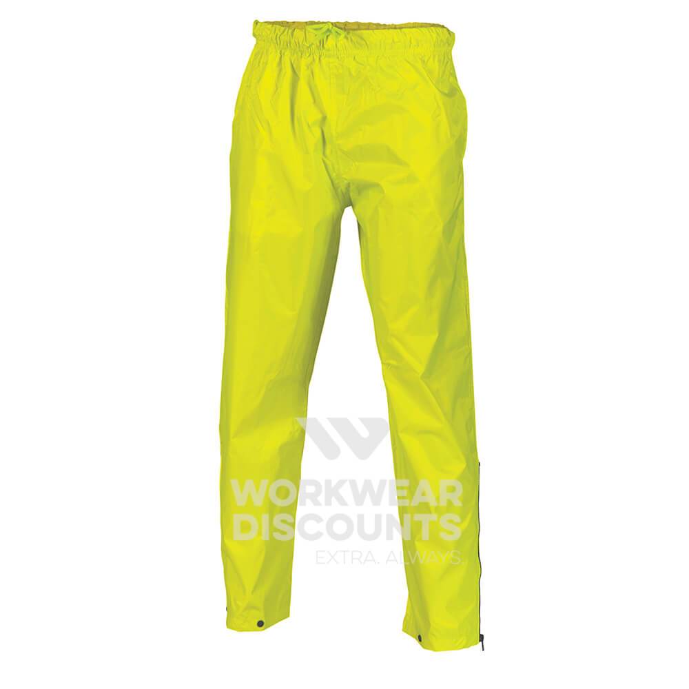 DNC 3707 Classic Rain Pants Yellow
