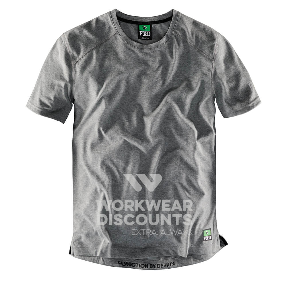 FXD WT3 Tech Tee Grey Front