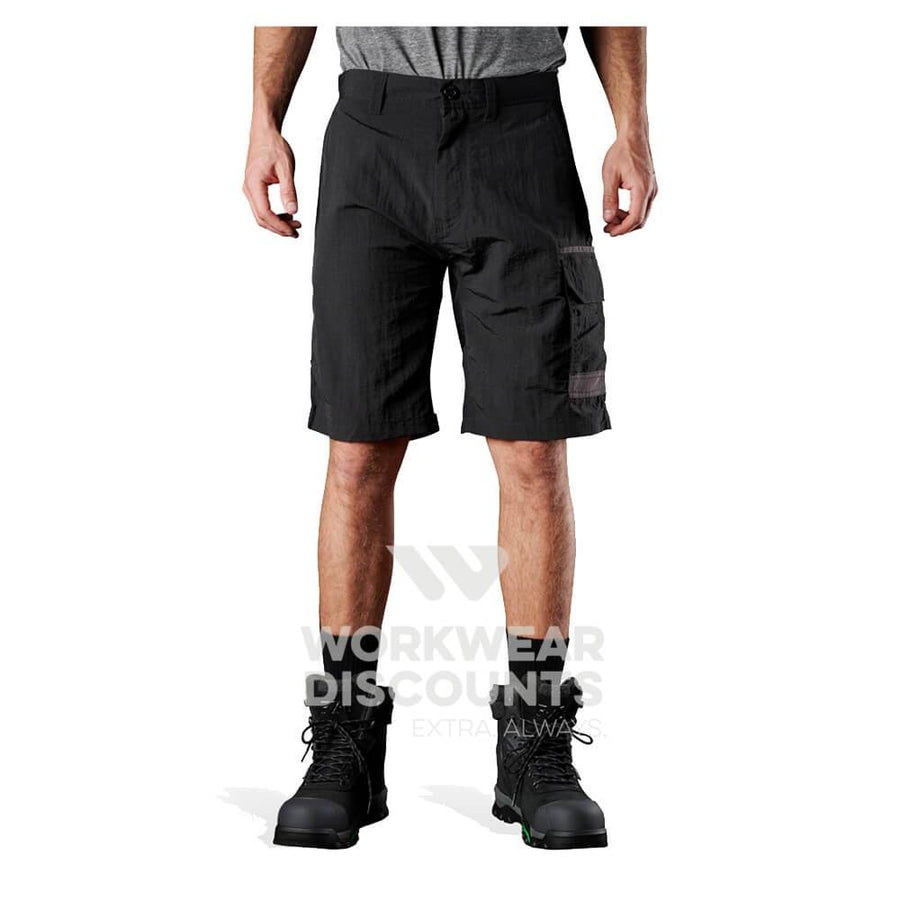 FXD LS1 Lightweight Work Shorts Black Front