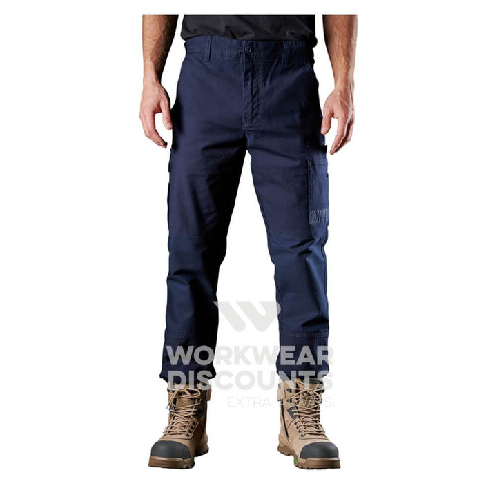 FXD WP3 360 Stretch Cotton Work Pants Navy Front