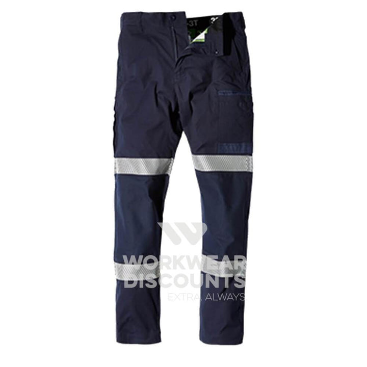 FXD WP3WT Ladies Taped 360 Stretch Cotton Work Pants Navy Front