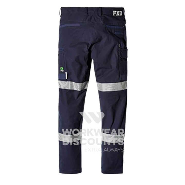 FXD WP3WT Ladies Taped 360 Stretch Cotton Work Pants navy Back