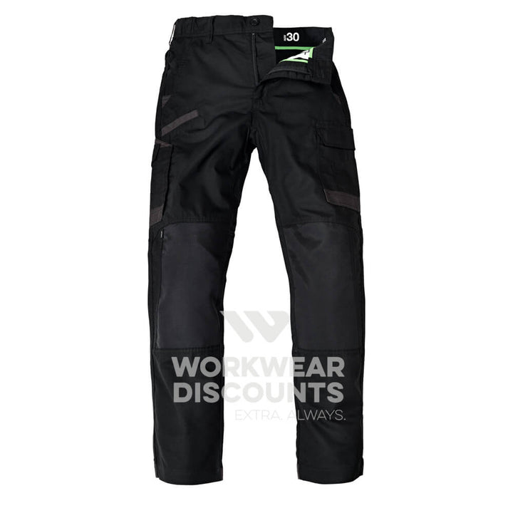 FXD WP5 Lightweight Coolmax Quick Drying Work Pant Black Front