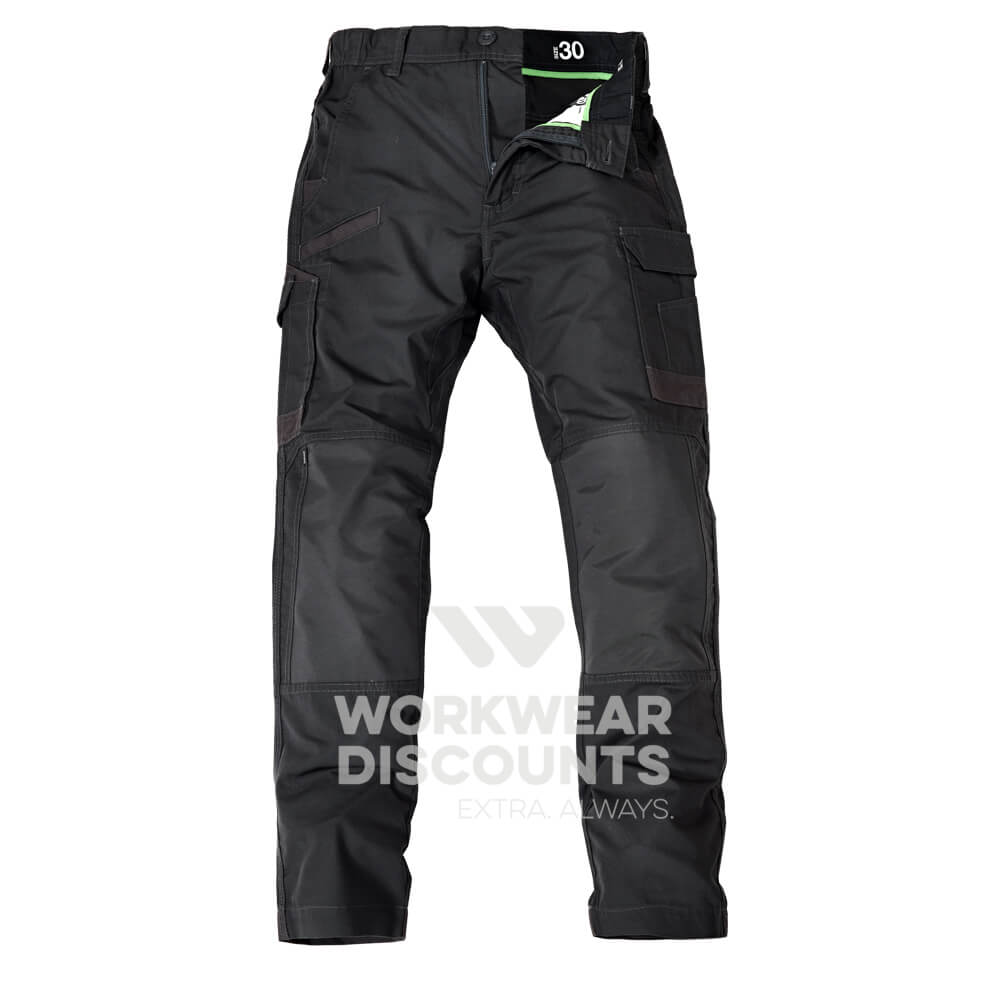 FXD WP5 Lightweight Coolmax Quick Drying Work Pant Graphite Front