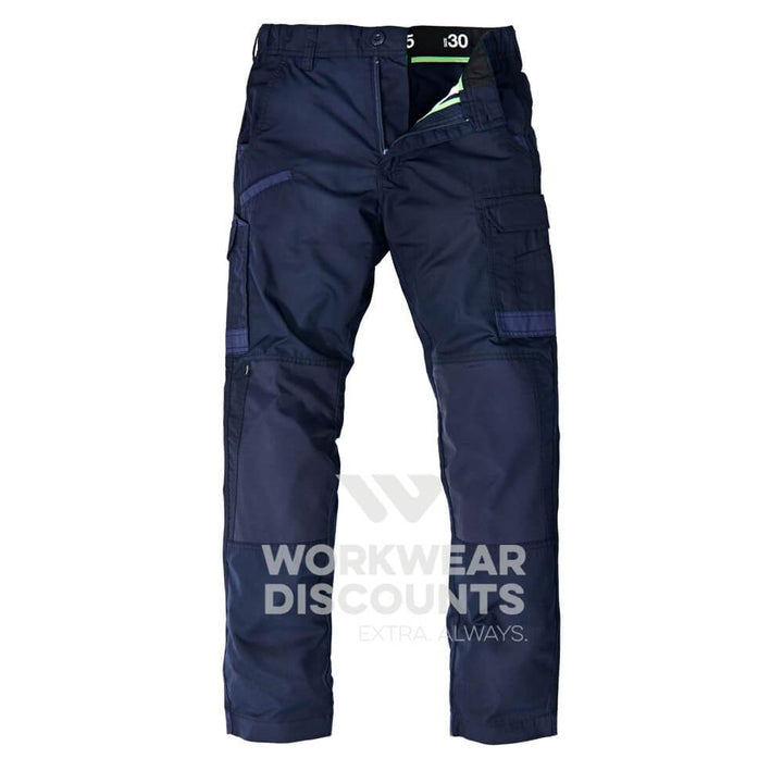 FXD WP5 Lightweight Coolmax Quick Drying Work Pant Navy Front