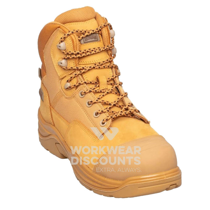 Magnum Trademaster Lite Zip Lace Composite Boots Wheat RHS