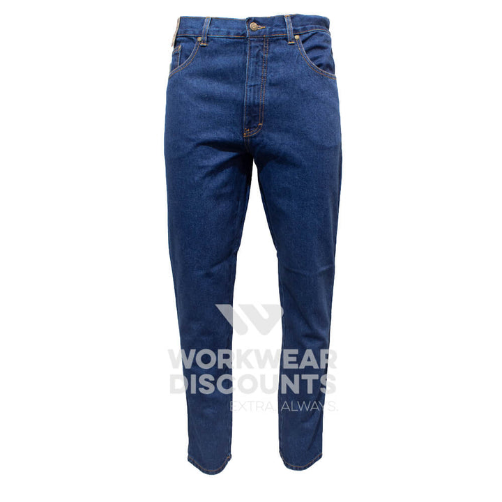 Pilgrim 1011SH Mens 5 Pocket Western Jean Short Fit Front