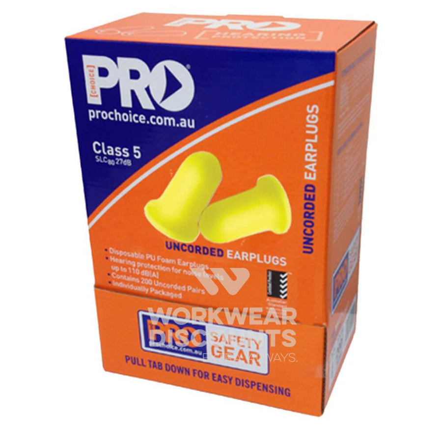 Pro Choice EPYU Probell Uncorded Earplugs Box of 200