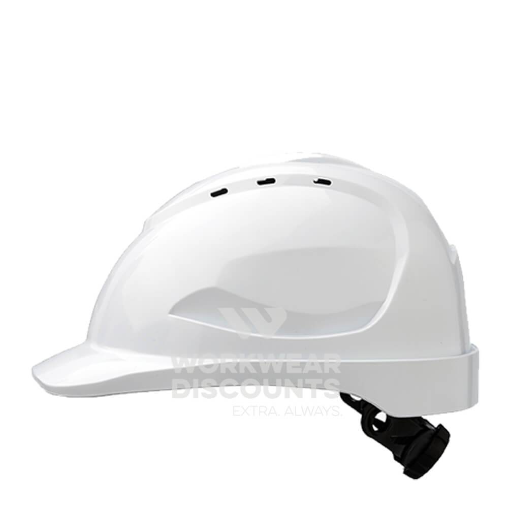 Pro Choice HHV9R Hard Hat Vented Ratchet Harness White
