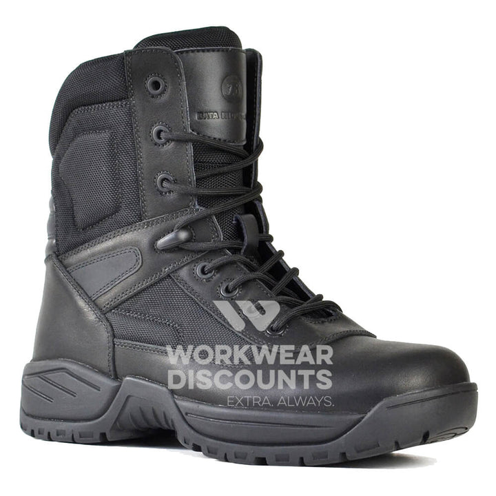 Bata Sentinel Emergency Services Lace/Zip Safety Boot Black