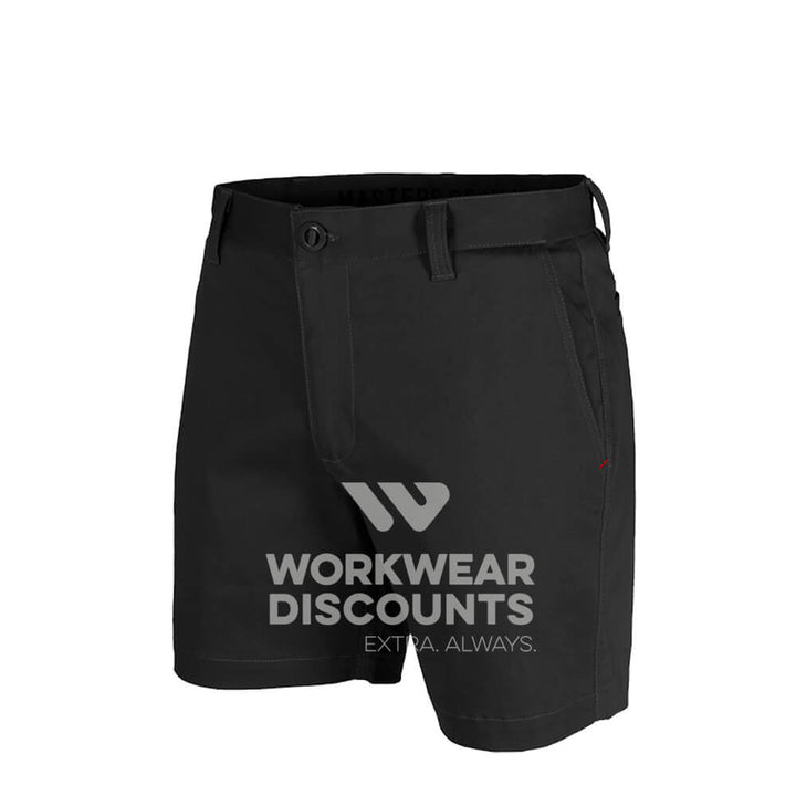 Unit Trench Mens Shorts Black Front 